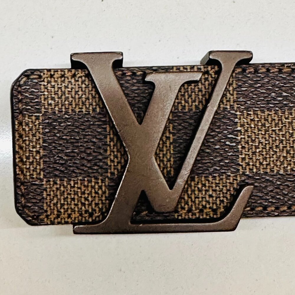 Louis Vuitton Damier Belt, Size 85/34, Never Worn, Excellent Condition